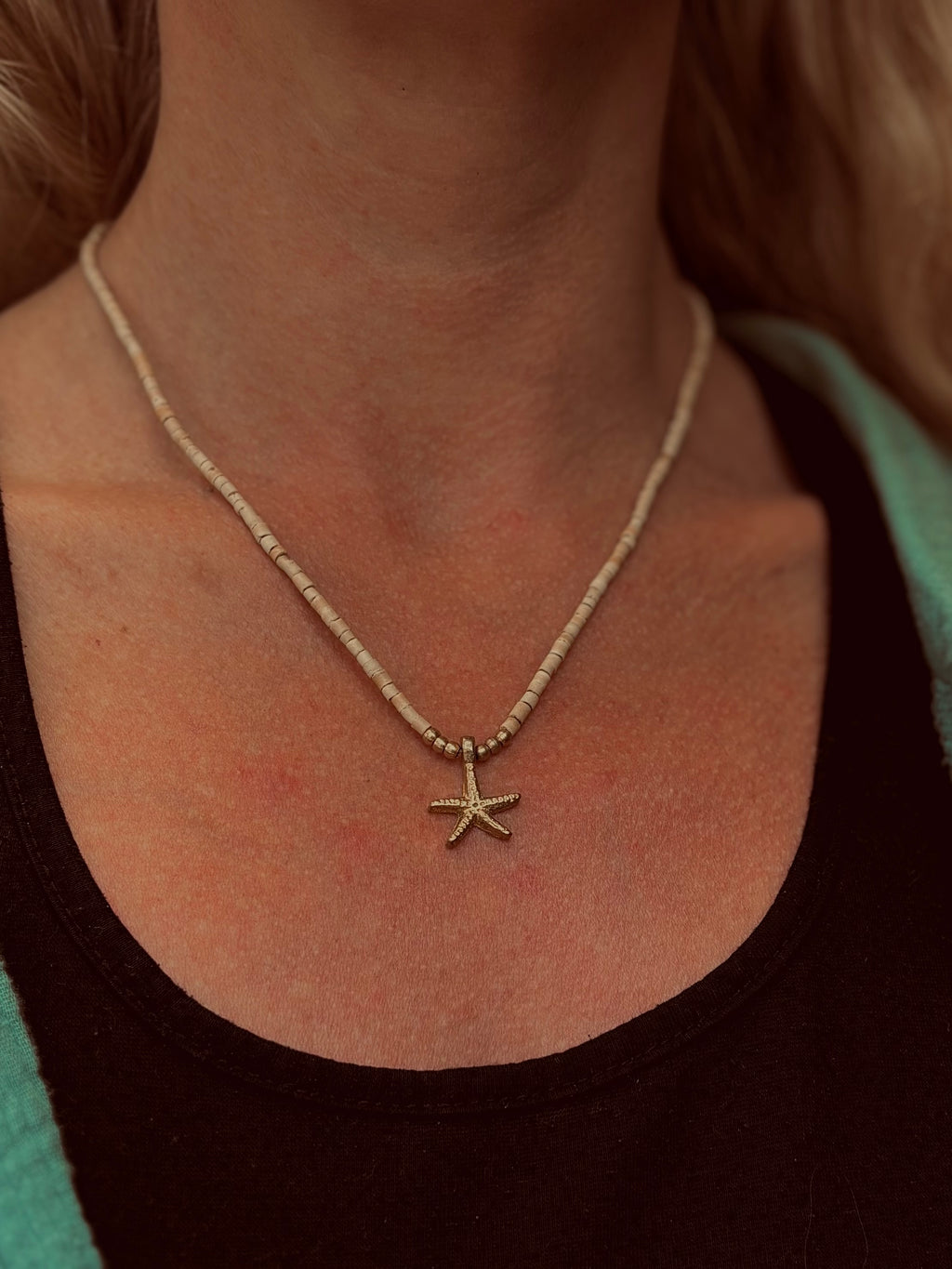 Sea star necklace