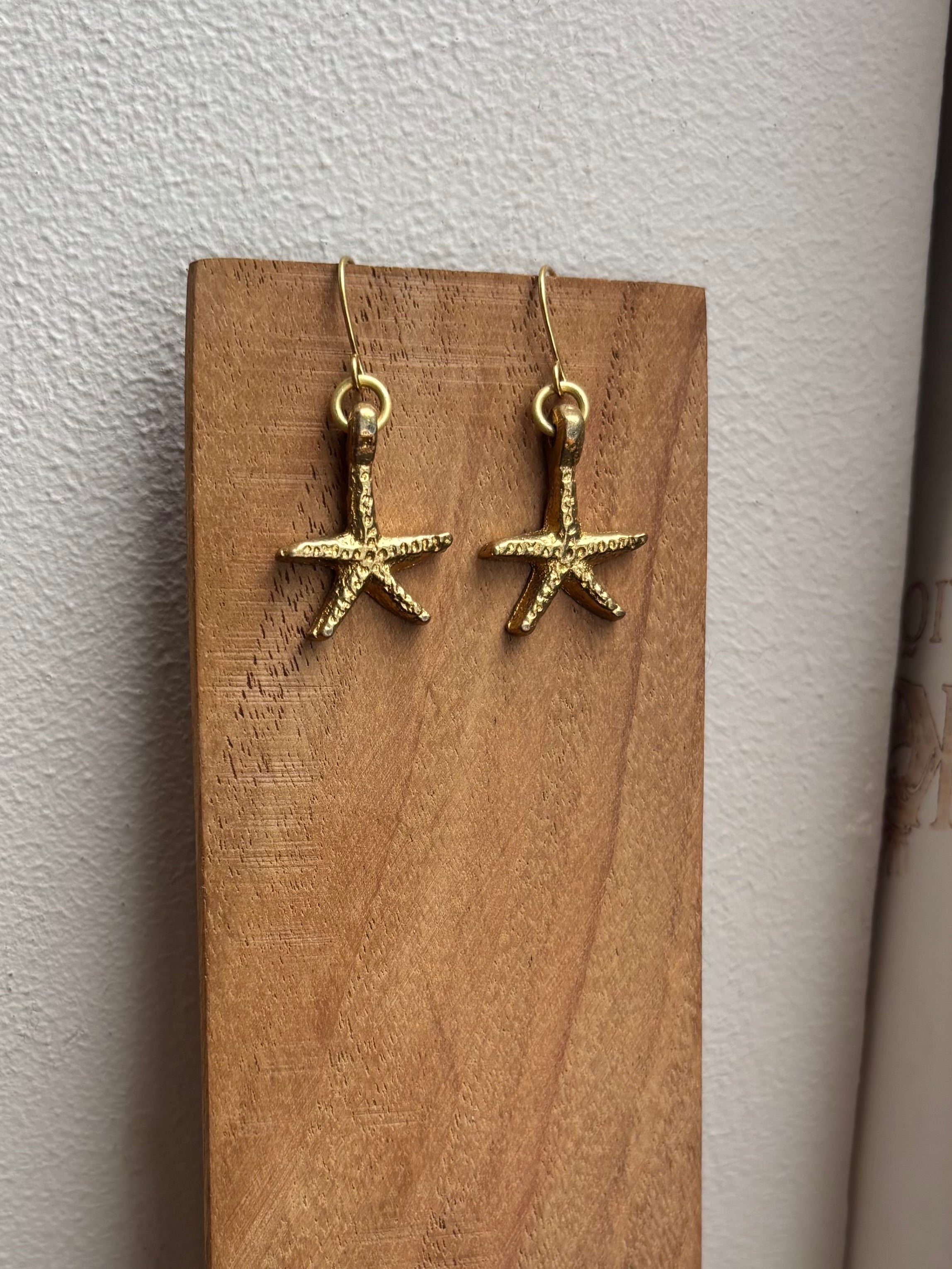 Sea Star Charm Earrings