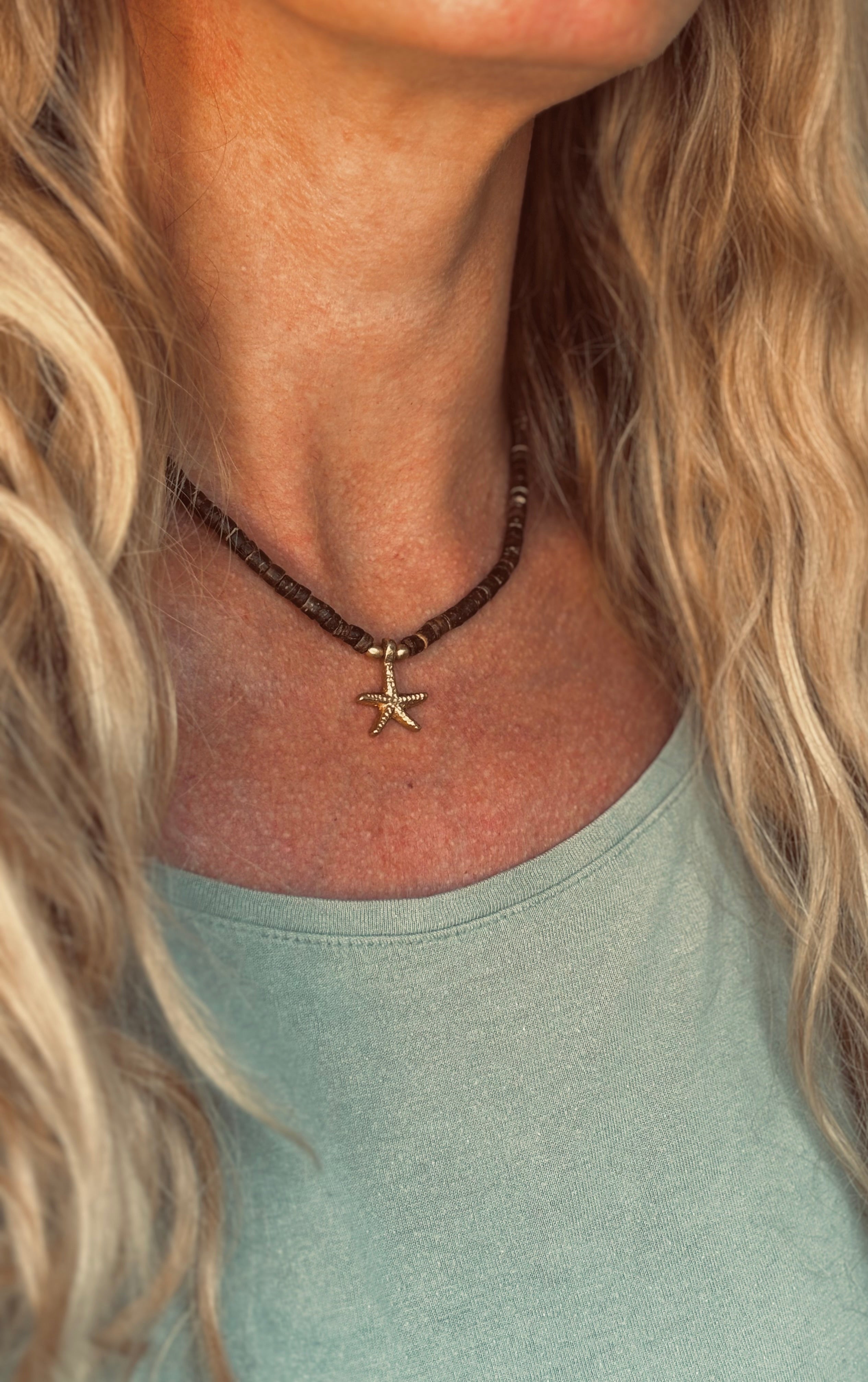 Sea star necklace
