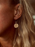 Sunburst earrings