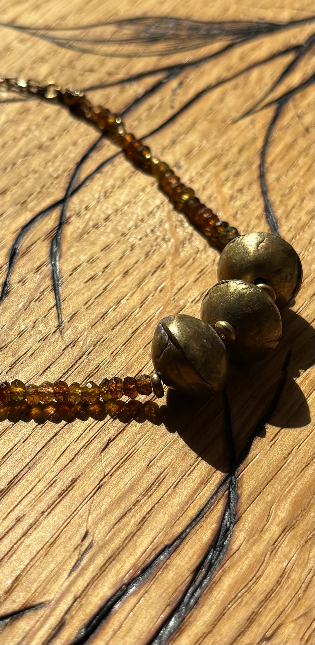 The Ashanti tourmaline necklace