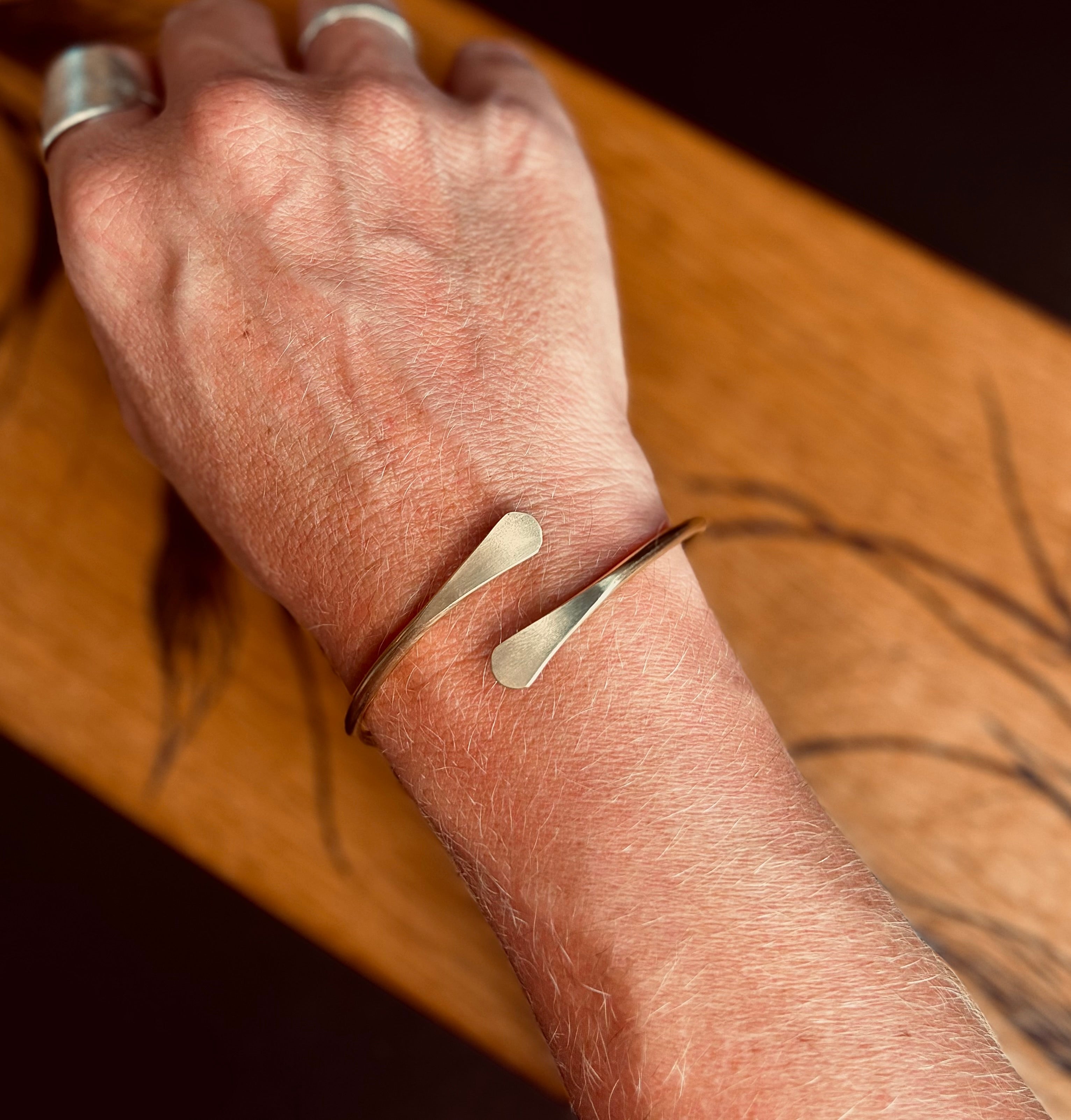 Solid Brass Stacking Bangle