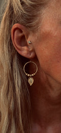 The Daya Hoop earrings