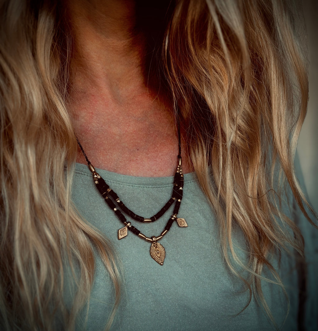 Atlantis layered necklace